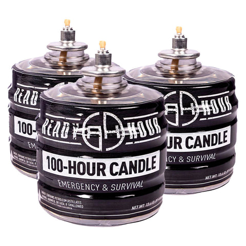 100-Hour Candle by Ready Hour - 3 Pack