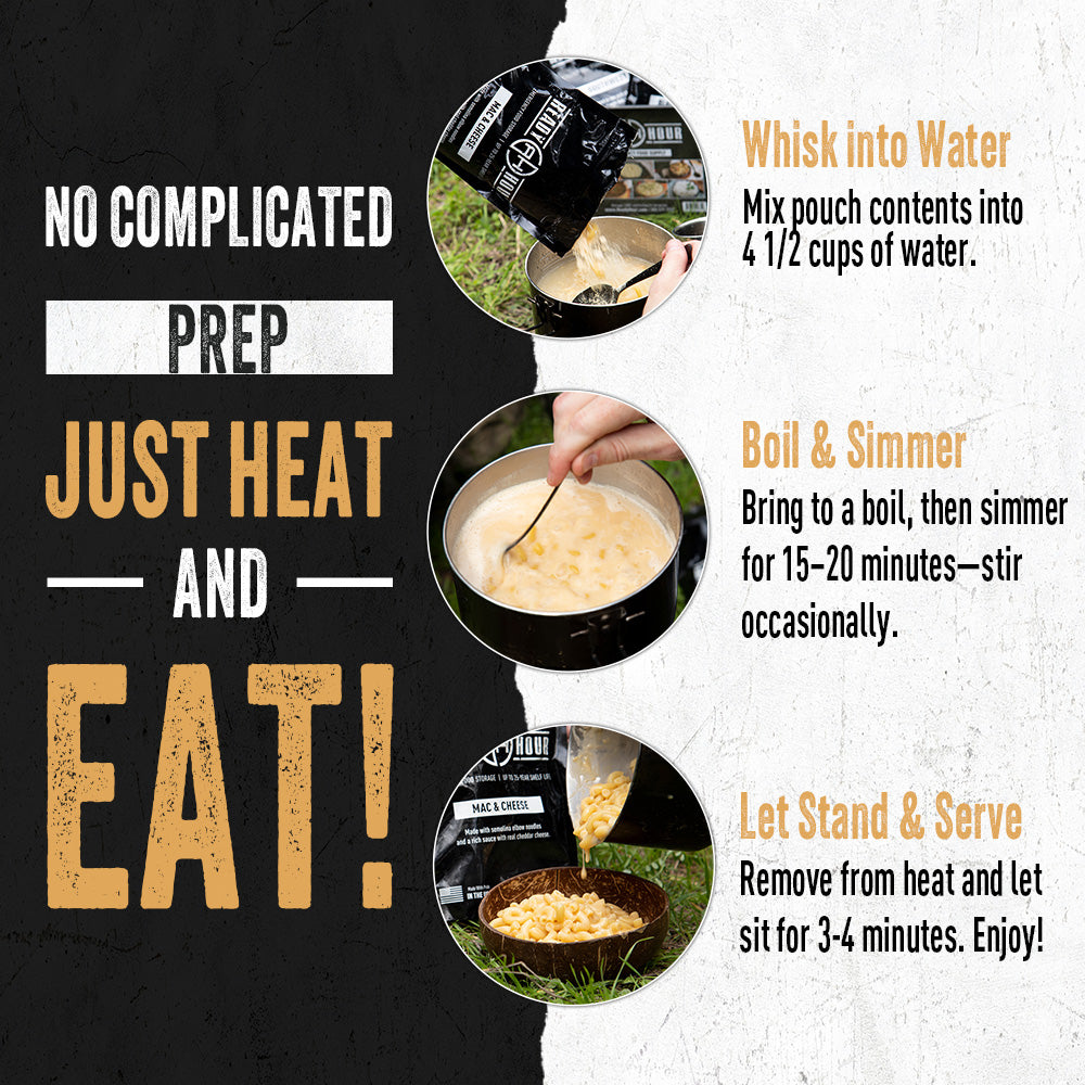 Ready Hour Mac & Cheese Case Pack (24 servings, 6 pk.)