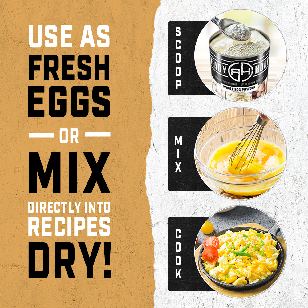 Ready Hour Whole Egg Powder #10 Can (78 servings)