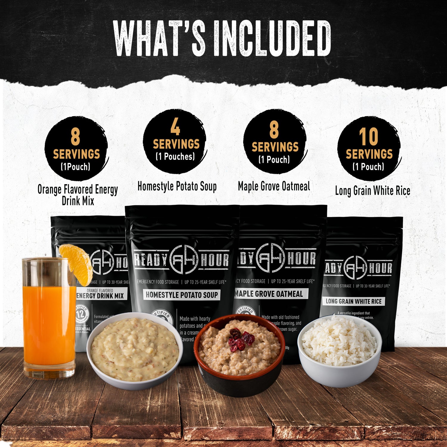 1-Week Food Supply Ammo Can (2,000+ calories/day)