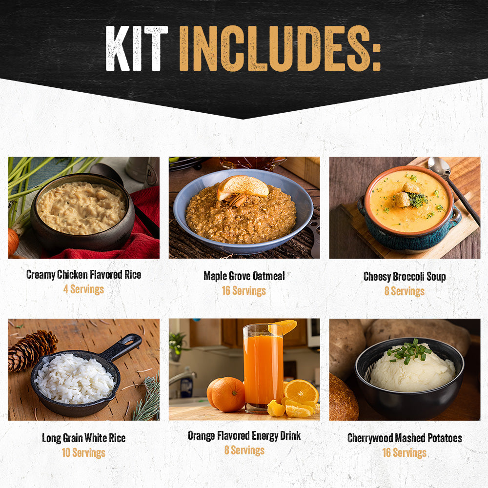 Ready Hour Gluten Free Food Kit (120 servings)