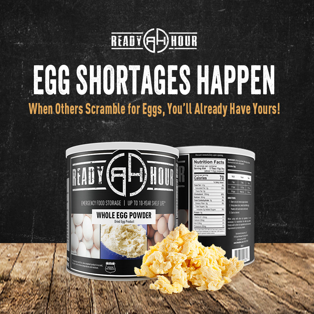 Ready Hour Whole Egg Powder #10 Can (78 servings)