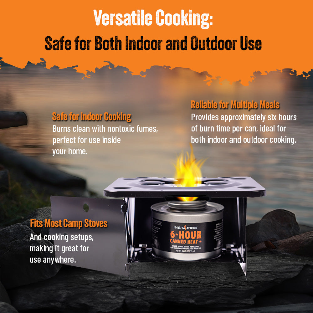 InstaFire 6-hour Canned Heat+ (3-Pack)