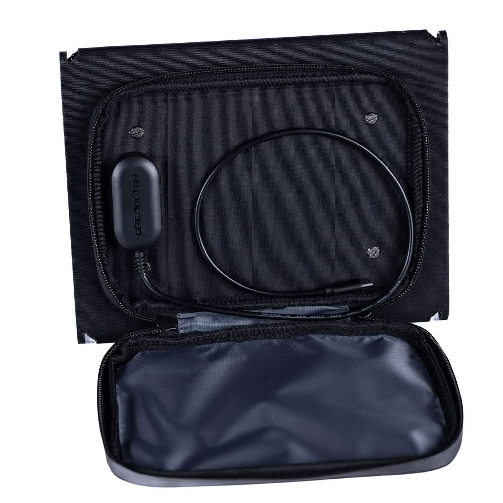 65W Power Bank w/ 15W Solar Panel by Grid Doctor