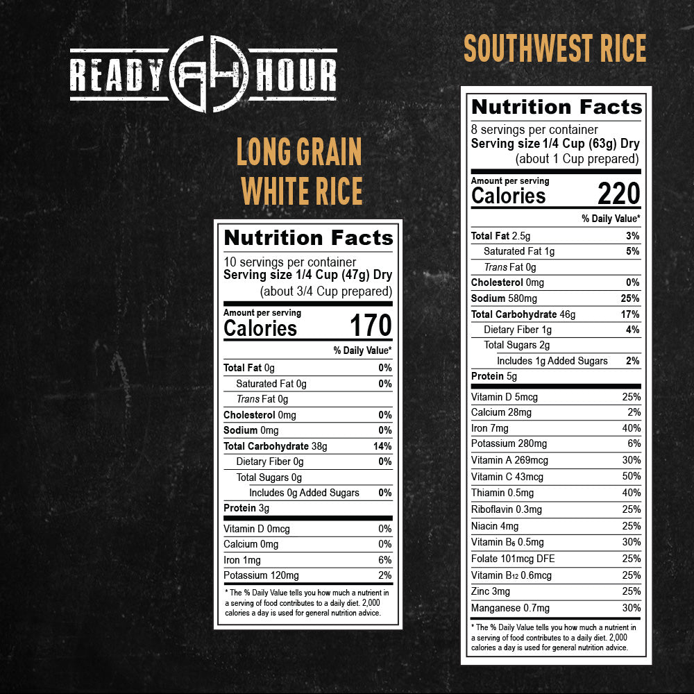 Ready Hour Beans Trio With Rice Kit (100 servings, 14 pk.)