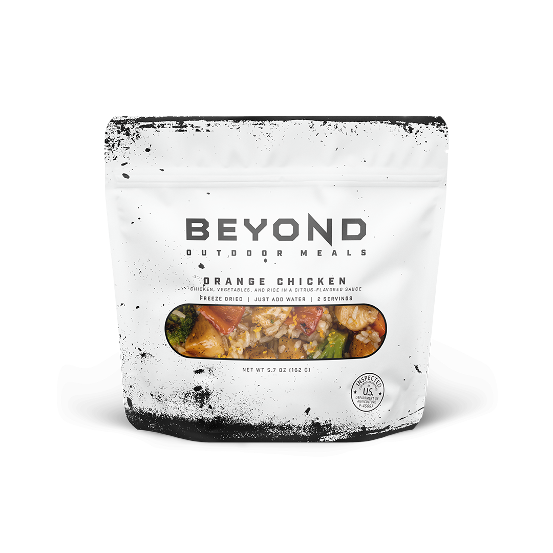 Orange Chicken Pouch by Beyond Outdoor Meals (2 servings, 710 calories)