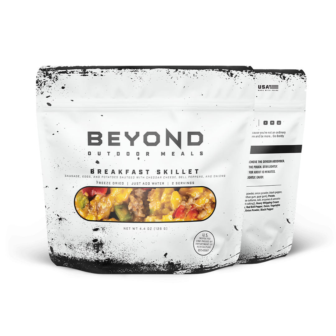 Breakfast Skillet Pouch by Beyond Outdoor Meals (2 servings, 710 calories)