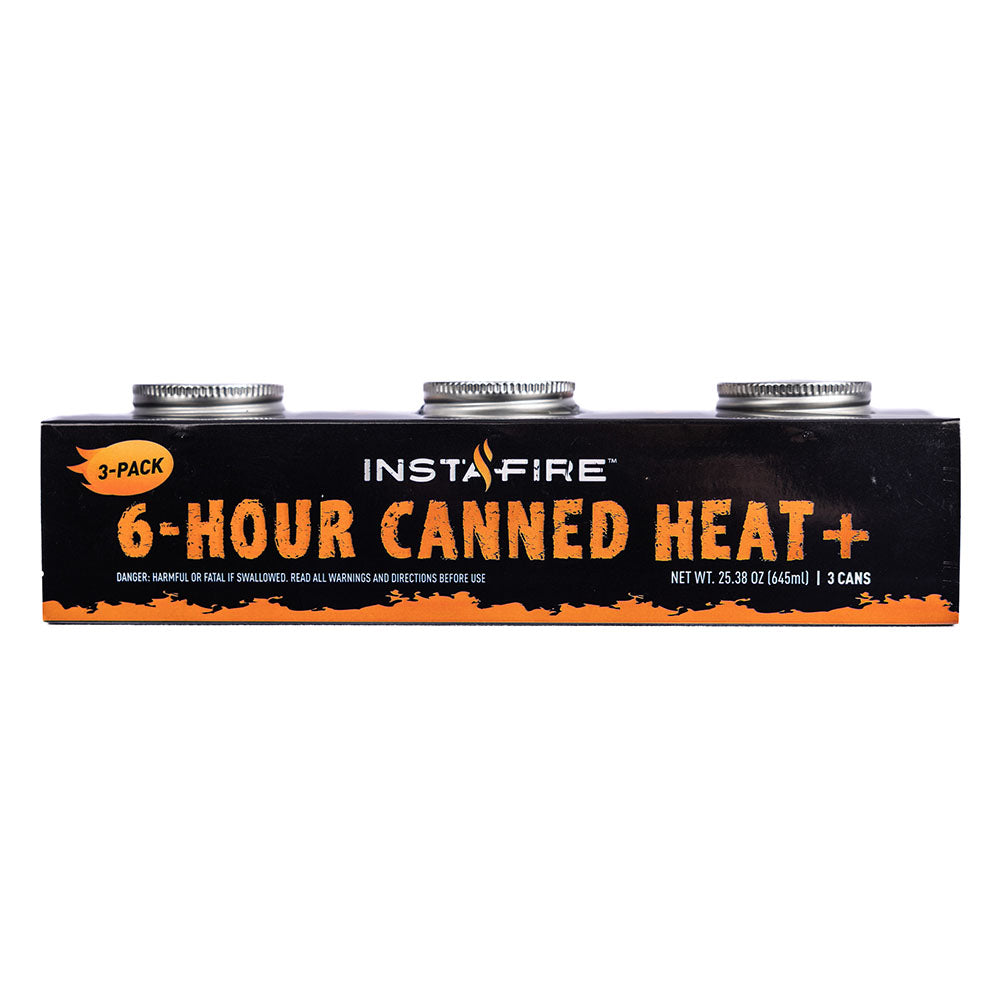 (24-pack) Canned Heat+ & Cooking Fuel & Food Warming Chafing Dish Fuel by InstaFire