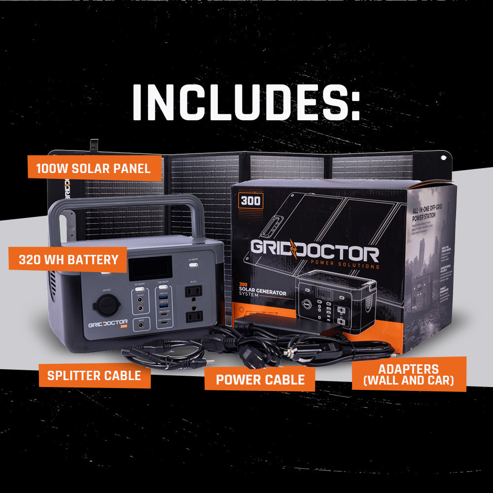 Grid Doctor 300 Solar Generator System