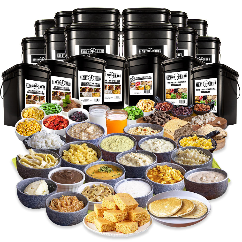 MEGA 6-Month Emergency Food & Protein Supply