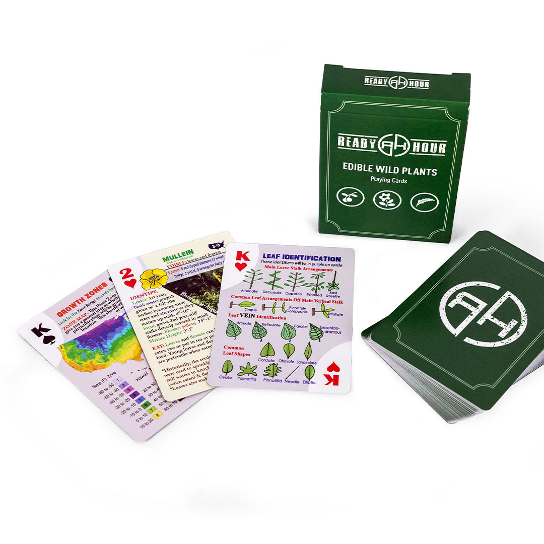 Edible Wild Foods Playing Cards