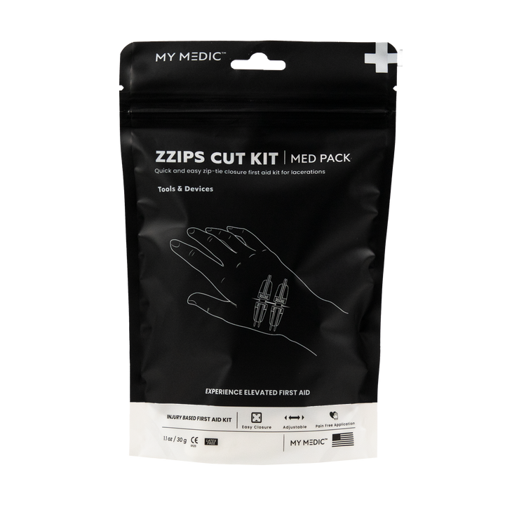 ZZIPS Wound Closure Med Pack by My Medic