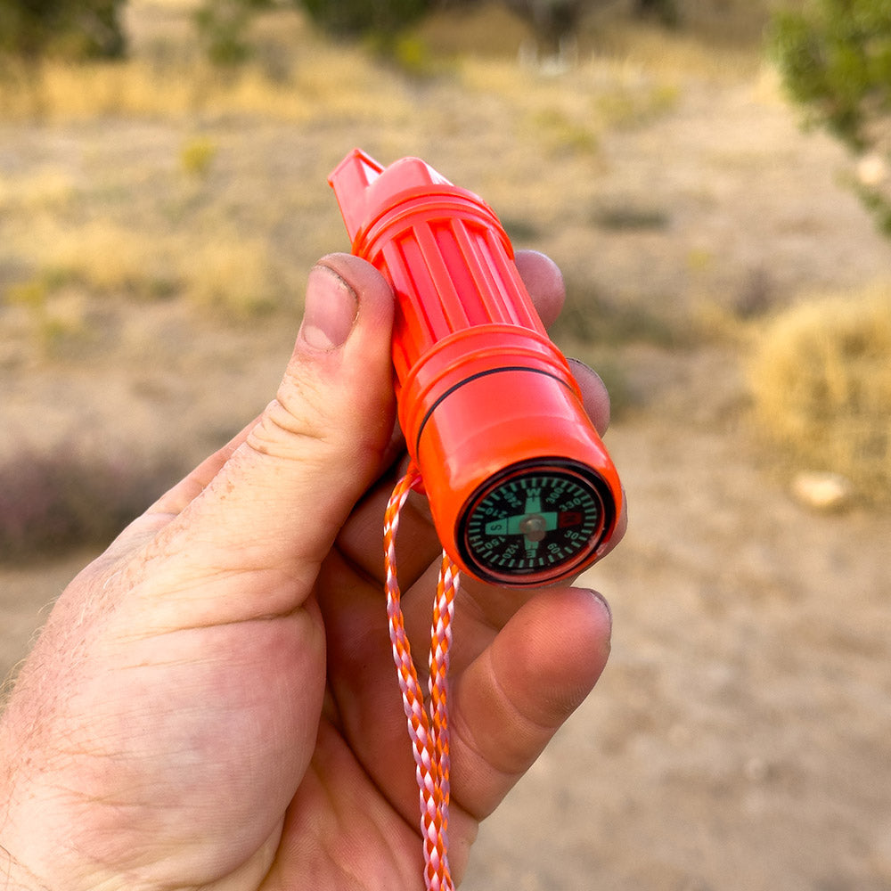 5-in-1 Survival Aid Tool and Whistle