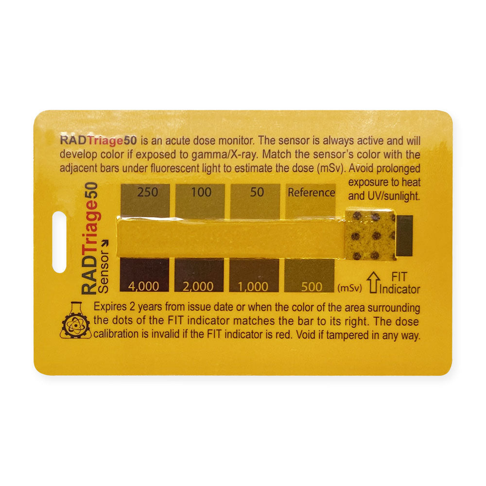 RADTriage50 Personal Radiation Dosimeter