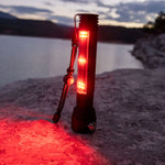 9-in-1 Multi-Function LED Solar Rechargeable Flashlight