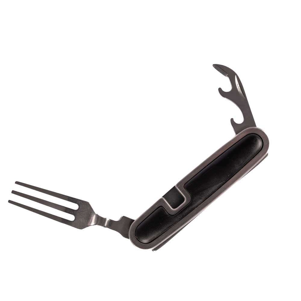 Camper's Knife with Fork and Spoon