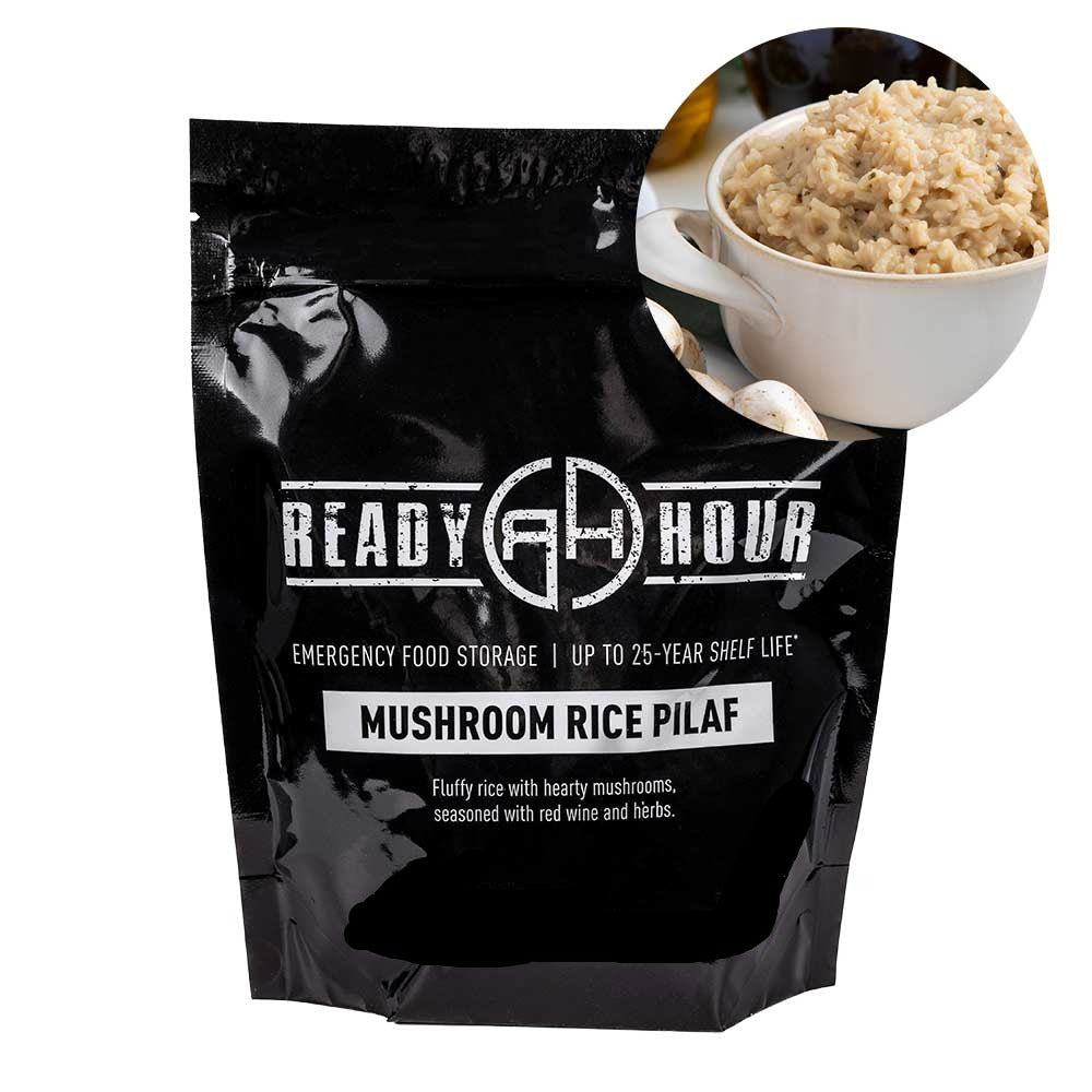 Mushroom Rice Pilaf Single Pouch (8 servings)