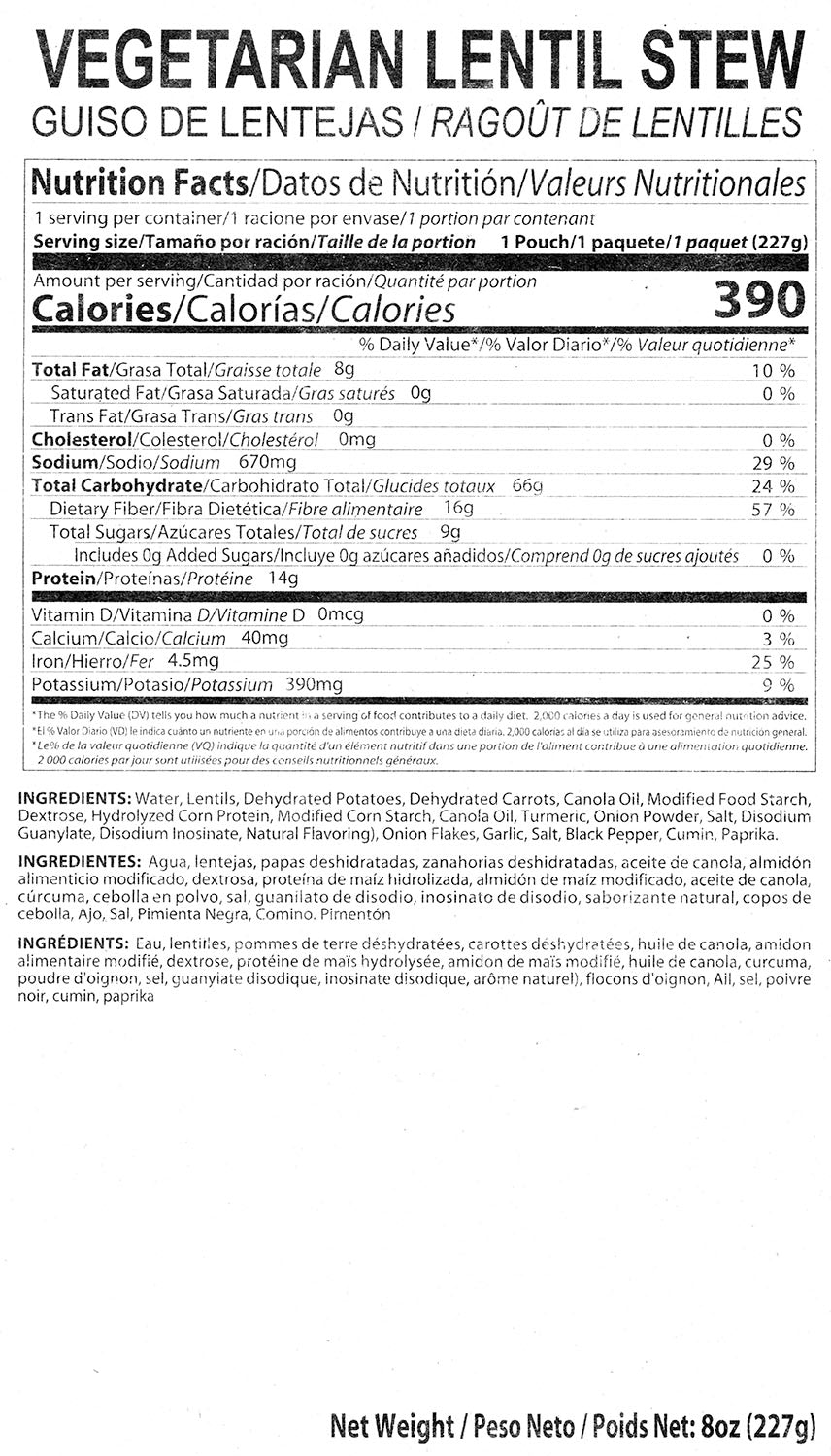 12 Complete Meal MRE Food Supply