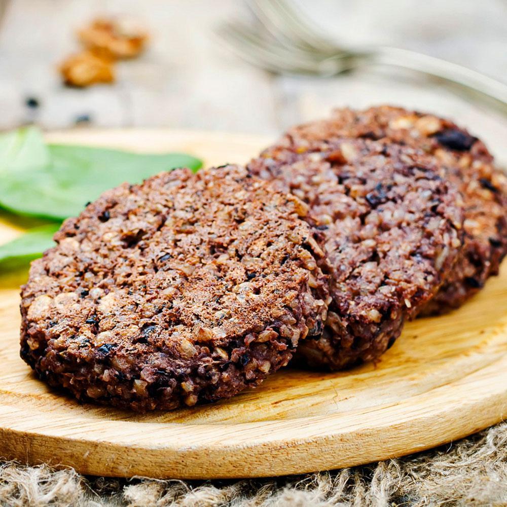 Black Bean Burger Mix Single Pouch (6 servings) - Camping Survival