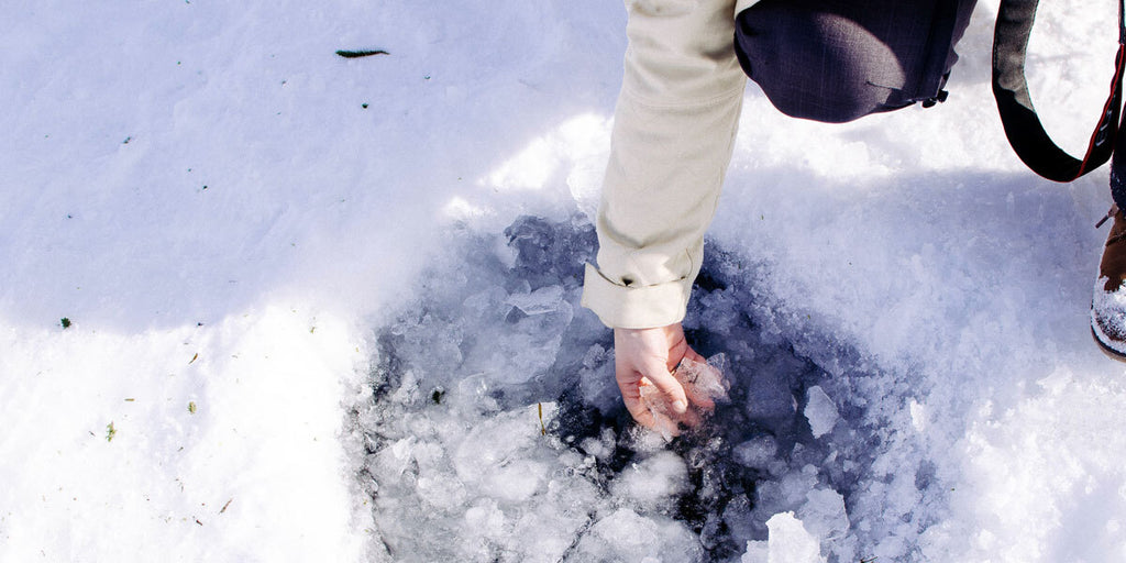 How to Find Water in the Wild... in Winter