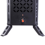 InstaFire Inferno Pro stove closeup of power toggle switch