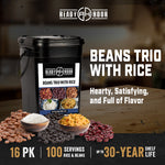 Ready Hour Beans Trio With Rice Kit  (100 servings, 14 pk.)