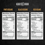 Ready Hour Beans Trio With Rice Kit  (100 servings, 14 pk.)
