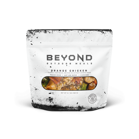 Orange Chicken Pouch by Beyond Outdoor Meals (2 servings, 710 calories)