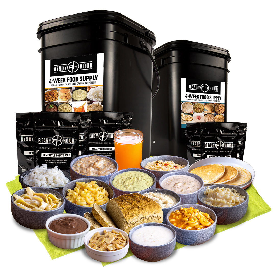 Exclusive Welcome Special - 4-Week Emergency Food Supply (2,000+ calories/day)