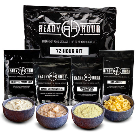 Ready Hour 72-Hour Food Kit Long Weekend Pack (2,000+ calories/day) - Welcome Special
