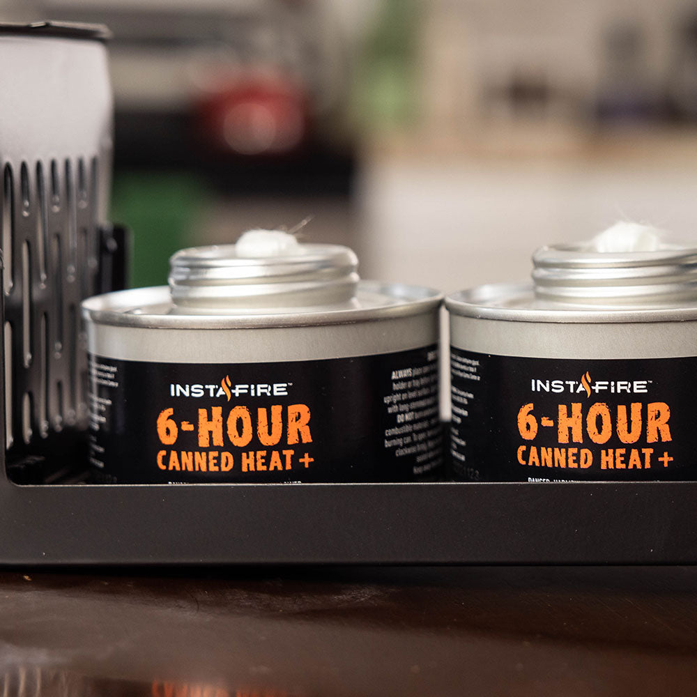 (24-pack) Canned Heat+ & Cooking Fuel & Food Warming Chafing Dish Fuel by InstaFire