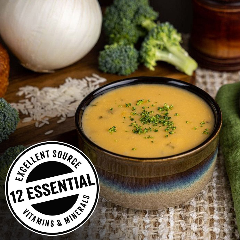 Ready Hour Cheesy Broccoli Soup Single Pouch (4 servings)