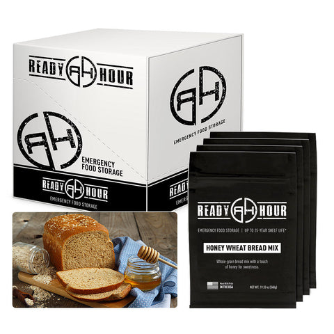 Honey Wheat Bread Mix Case Pack (Checkout Special Deal)