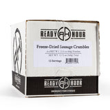 Freeze-Dried Pork Sausage Crumbles Case Pack