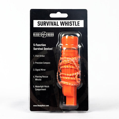 5-in-1 Survival Aid Tool and Whistle