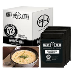 Ready Hour Creamy Chicken Flavored Rice Case Pack-camping survival