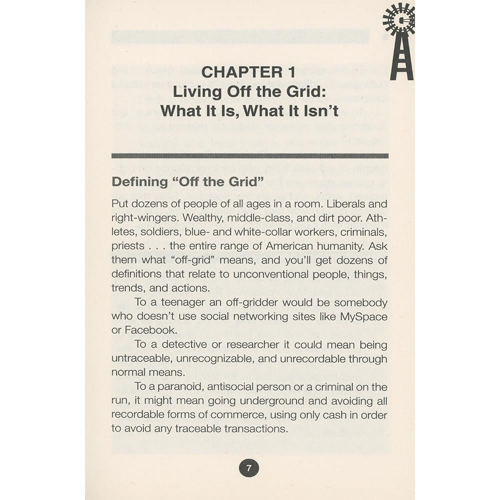 Living Off the Grid