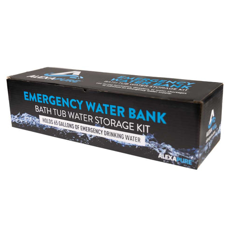 Emergency Water Bank by Alexapure