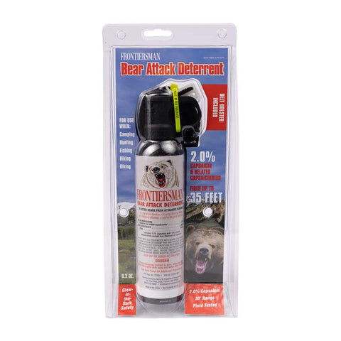 Bear Attack Deterrent Spray