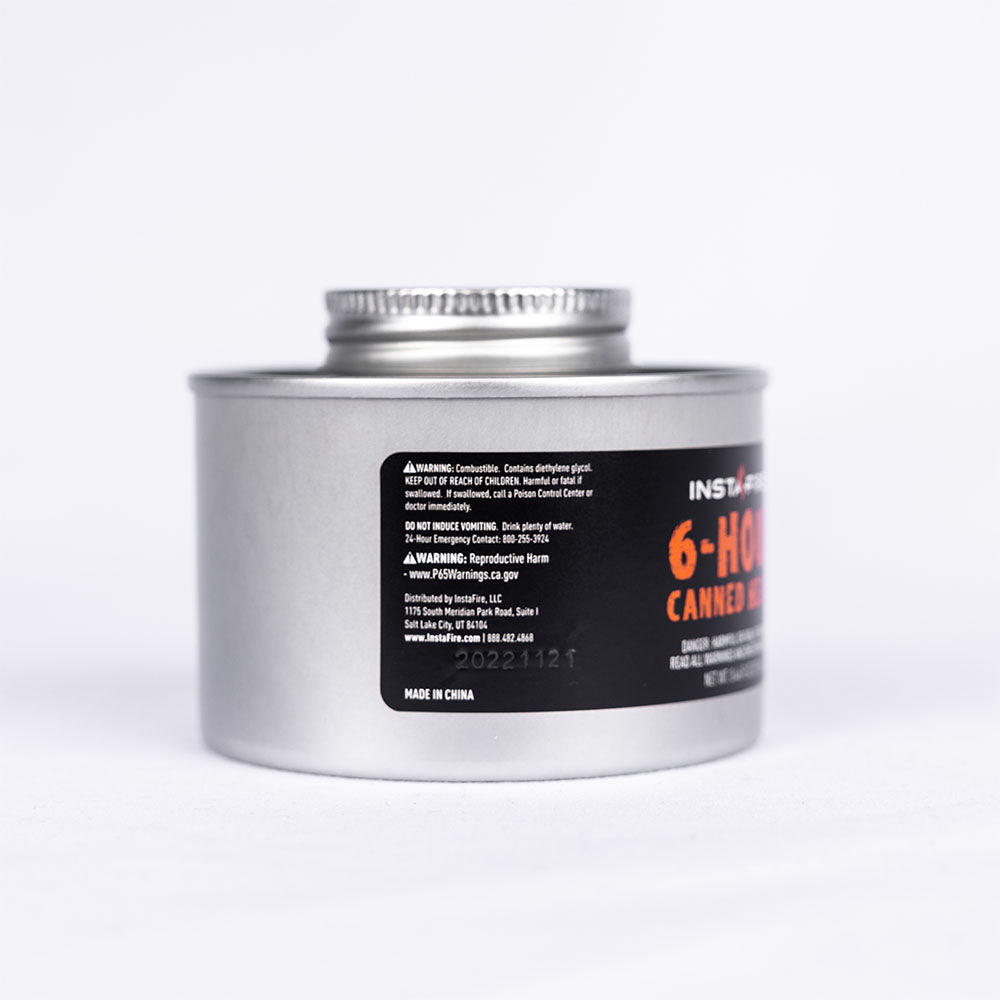 InstaFire 6-hour Canned Heat+ (3-Pack)