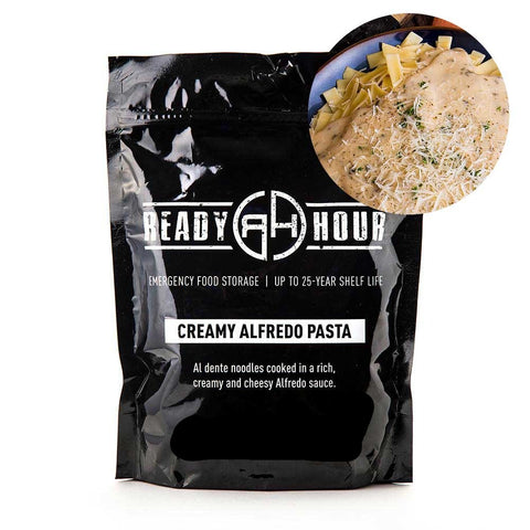 Ready Hour Creamy Alfredo Pasta Single Pouch (4 servings)