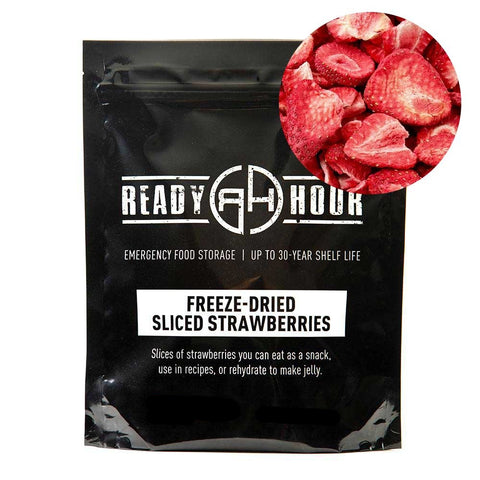 Ready Hour Freeze-Dried Strawberries Single Pouch (8 servings)