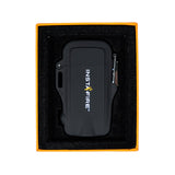 Pocket Plasma Lighter with Flashlight by InstaFire and Three 100-Hour Candles Bundle