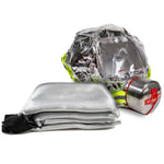 Fire Evacuation Mask and Fire Blanket by Ready Hour