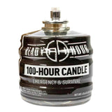 Three 100-Hour Candles by Ready Hour and FREE Pocket Plasma Lighter with Flashlight by InstaFire Bundle
