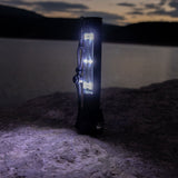 9-in-1 Multi-Function LED Solar Rechargeable Flashlight