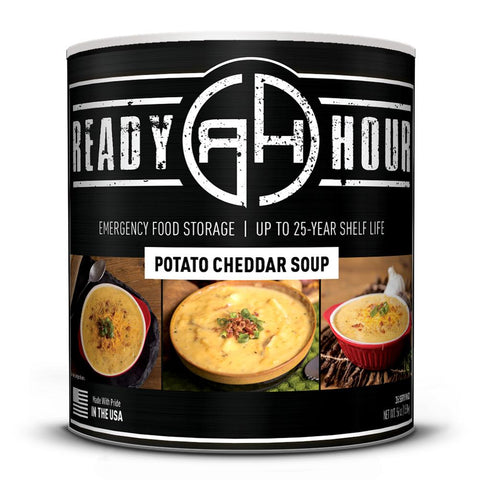 Ready Hour Potato Cheddar Soup (35 servings) camping survival