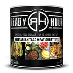 # 10 Can Ready Hour Taco Flavored Vegetable Meat Substitute-CAMPING SURVIVAL