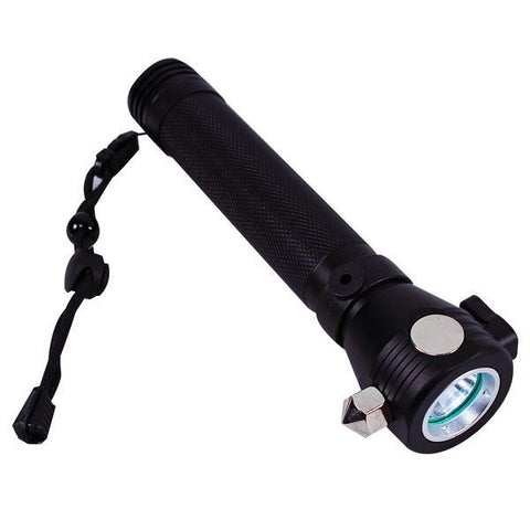 Ready Hour 9-in-1 Multi Function LED Solar Rechargeable Flashlight