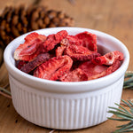 Freeze Dried Strawberries in a bowl